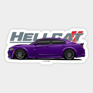 Charger Srt Hellcat Sticker